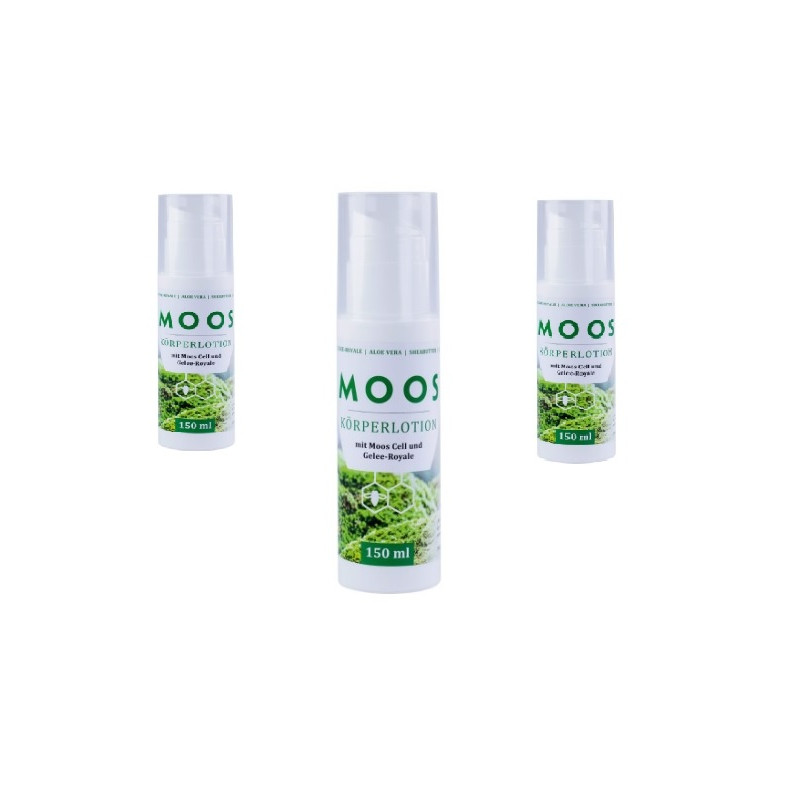 Moss body lotion with royal jelly (150 ml).